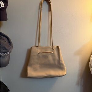 8 Other Reasons Beige Shoulder Bag
